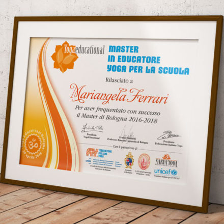 I diplomi Yogaeducational accreditati dal Governo Indiano